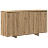 vidaXL Sideboard Artisan Egetr&aelig; 135 x 41 x 75 cm Konstrueret tr&aelig;