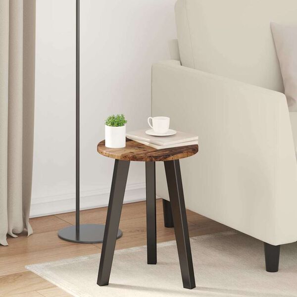 vidaXL Bordplade Gammelt træ 30 x 30 x 1,5 cm Konstrueret træ