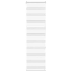 vidaXL zebragardin hvid 45x150 cm stofbredde 40,9 cm polyester