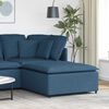 vidaXL modulær sofa fodskammel modul blå 100x100x48 cm