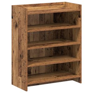 vidaXL Sko skab Gammelt tr&aelig; 73,5 x 36 x 92 cm Konstrueret tr&aelig;