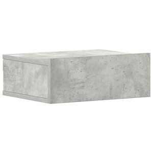 vidaXL sv&aelig;vende natbord 40 x 30 x 15 cm konstrueret tr&aelig; betongr&aring;