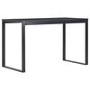 vidaXL computerbord 120x60x70 cm sort