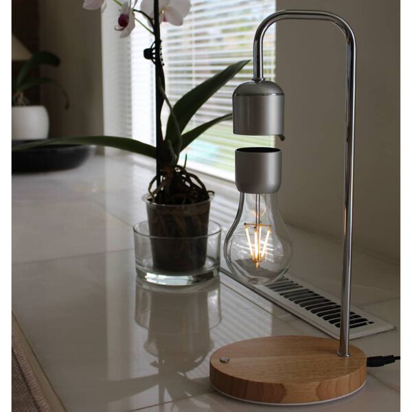 United Entertainment magnetisk sv&aelig;vende lampe med egetr&aelig;sfod