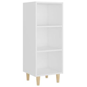 vidaXL sk&aelig;nk 34,5x32,5x90 cm konstrueret tr&aelig; hvid