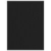 vidaXL D&oslash;rm&aring;tte Sort 90x120 cm