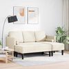 vidaXL Sofa S&aelig;t med pude 2 pcs Linned Polyester