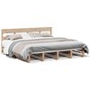 vidaXL sengeramme uden madras 180x200 cm massivt fyrretr&aelig;