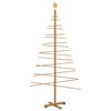 vidaXL Tr&aelig; juletr&aelig; Brun 180 cm Bambus