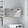 vidaXL v&aelig;gskab 60x36,5x35 cm konstrueret tr&aelig; gr&aring; sonoma-eg
