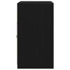 vidaXL Sideskab Sort eg 41 x 37 x 67 cm Konstrueret træ