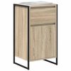 vidaXL Sideboard med skuffe Sonoma 81 x 36 x 150.5 cm Konstrueret tr&aelig;