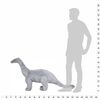 vidaXL st&aring;ende t&oslash;jdyr brachiosaurus plysstof XXL gr&aring;