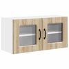 vidaXL Panel til opvaskemaskine Kalmar Sonoma eg 80 x 31 x 40 cm