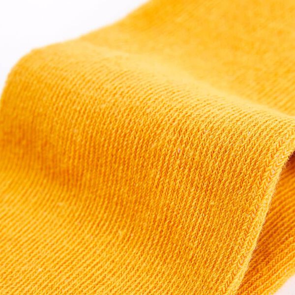 Strømpebukser til børn str. 128 okkergul