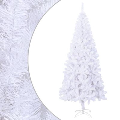 vidaXL kunstigt juletræ med juletræsfod 210 cm 910 grene