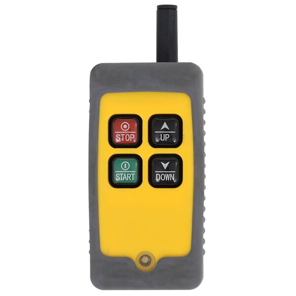 vidaXL tr&aring;dl&oslash;s fjernbetjening til elektrisk hejs