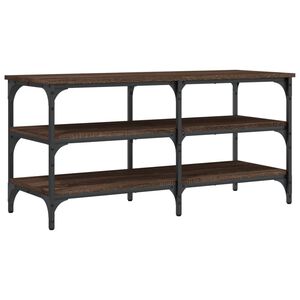 vidaXL skob&aelig;nk 100x38,5x49 cm konstrueret tr&aelig; brun egetr&aelig;sfarve