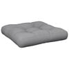 vidaxL pallehynde 60x60x12 cm stof gr&aring;