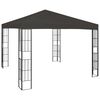 vidaXL pavillon 3x3 m antracitgr&aring;