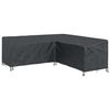 vidaXL M&oslash;belbetr&aelig;k Sort 220 x 220 x 80 cm 420D Oxford Stof