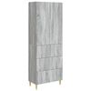 vidaXL Skab S&aelig;t 2 pcs 66 x 34,5 x 90 cm Konstrueret tr&aelig;