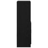 vidaXL k&oslash;kkenskab 57x41,5x131,5 cm konstrueret tr&aelig; sort