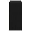 vidaXL Sideboard Sort eg 80 x 35 x 75 cm Konstrueret tr&aelig;