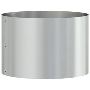 vidaXL Plante ring S&oslash;lv 30 x 30 x 20 cm Galvaniseret st&aring;l