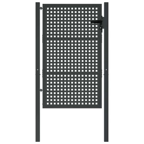 vidaXL havel&aring;ge antracitgr&aring; 100x150 cm st&aring;l