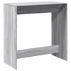 vidaXL barbord 102x50x103,5 cm konstrueret tr&aelig; gr&aring; sonoma-eg