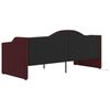 vidaXL daybed med madras og USB 90x200 cm stof lilla