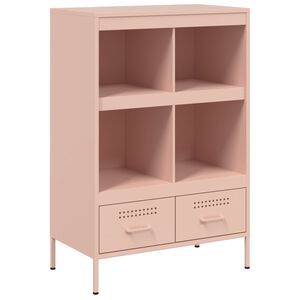 vidaXL skab 68x39x101,5 cm st&aring;l lyser&oslash;d