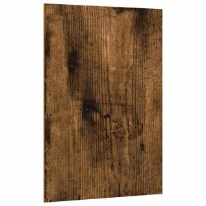 vidaXL Dekor Panels 12 pcs Røget eg 21 x 30 x 0,27 cm Konstrueret træ