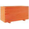 vidaXL plantekasse 90x40x49,5 cm massivt fyrretr&aelig; gyldenbrun