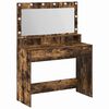 vidaXL Kl&aelig;deskab R&oslash;get eg 100 x 41 x 135 cm Konstrueret tr&aelig;