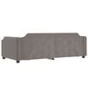 vidaXL daybed 80x200 cm stof gr&aring;brun