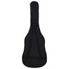 vidaXL guitartaske til 3/4 (36") klassisk guitar 94x35 cm stof sort