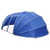 vidaXL Pooltelt Dome 640 x 432 x 205 cm Azure Blue
