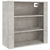 vidaXL v&aelig;gskab 80x33x80 cm konstrueret tr&aelig; betongr&aring;