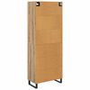 vidaXL Highboard med skuffe 2 pcs Artisan Egetr&aelig; 69,5 x 34 x 180 cm