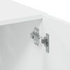 vidaXL opbevaringsskab 70x42,5x225 cm konstrueret tr&aelig; hvid