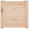 vidaXL plantekasser 2 stk. 40x40x40 cm massivt fyrretr&aelig;