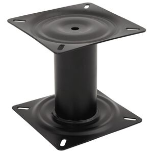 vidaXL piedestal til b&aring;ds&aelig;de 18 cm st&aring;l sort