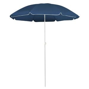 vidaXL parasol 180 cm st&aring;lstang bl&aring;