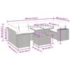 vidaXL sofas&aelig;t til haven 8 dele med hynder polyrattan akacietr&aelig; brun