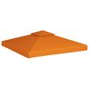 vidaXL baldakin til havepavillon 3x3 m 310 g/m&sup2; orange