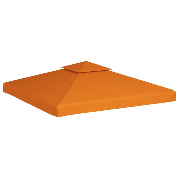 vidaXL baldakin til havepavillon 3x3 m 310 g/m&sup2; orange