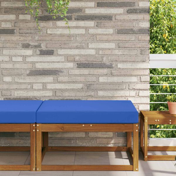 vidaXL Udend&oslash;rs Sofa Pude Turkis 80 x 80 x 8 cm Polyester