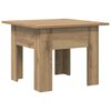 vidaXL Sofabord Artisan Egetr&aelig; 55 x 55 x 42 cm Konstrueret tr&aelig;